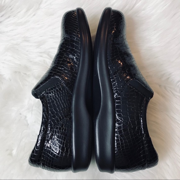 SAS tripad croc embossed patent leather shoes 7m - Picture 11 of 13